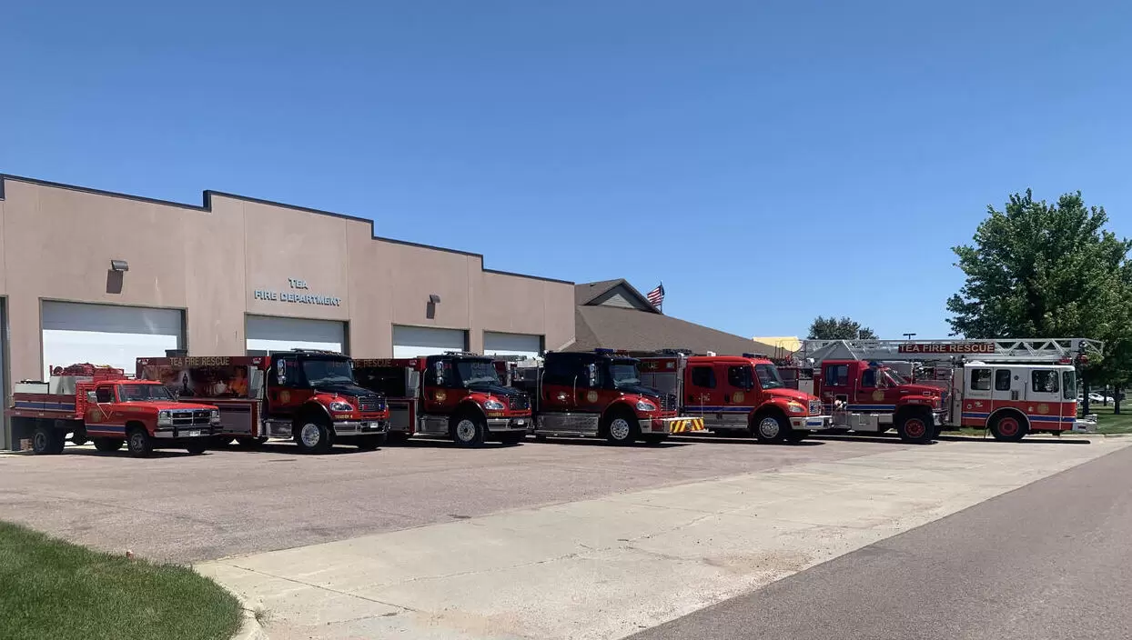 Fire Department in Tea, South Dakota City of Tea